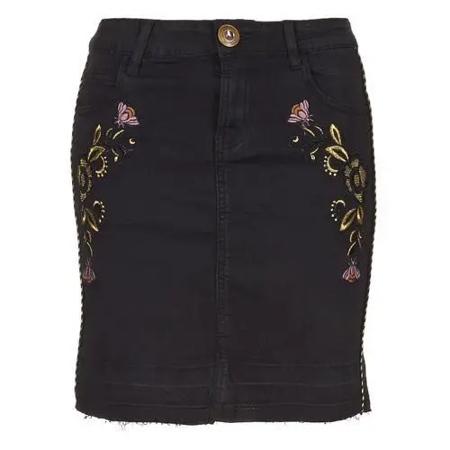 Испанская Deg джинсовая юбка с вышивкой(Испания