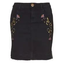 Испанская Deg джинсовая юбка с вышивкой(Испания