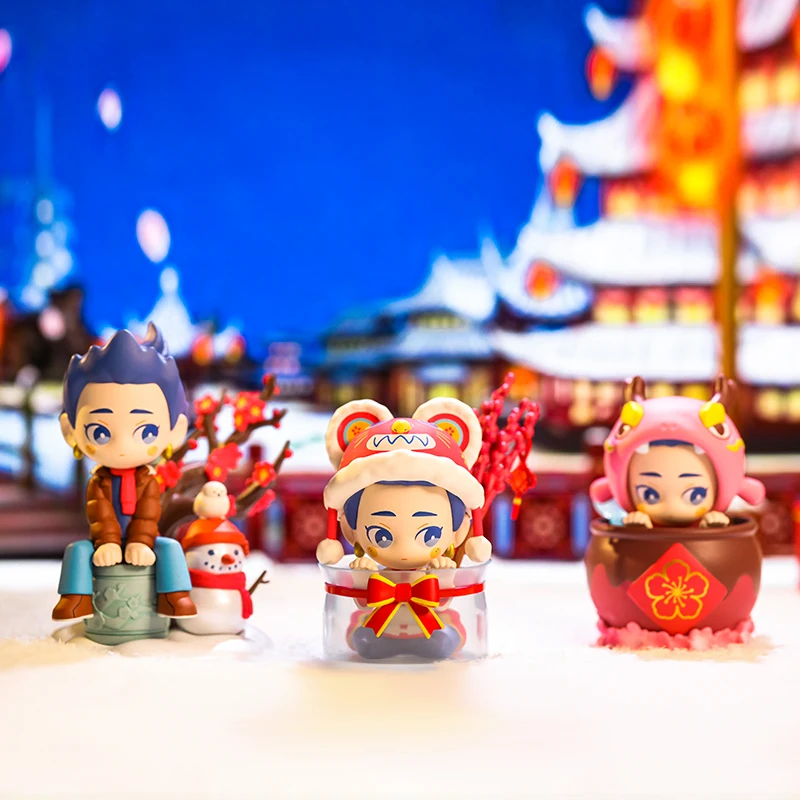 POP MART FENZ Seasonal Flowers Series Blind Box Collectible Doll Cute Kawaii Birthday Gift Kids Toy story toys figures