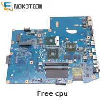 NOKOTION JV71-MV MB 09242-1M 48.4FX01.01M материнская плата для ноутбука acer aspire 7736 7736g DDR2 PM45 MBPJA01002 основная плата Бесплатный процессор