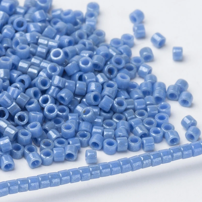 miyuki-DB266 Тайдиан Miyuki Delica Seed Bead 11/0 для Broderie De Perles Francaises непрозрачный белый DB200 1,6x1,3 мм около 1000 штук - Цвет: miyuki-DB266