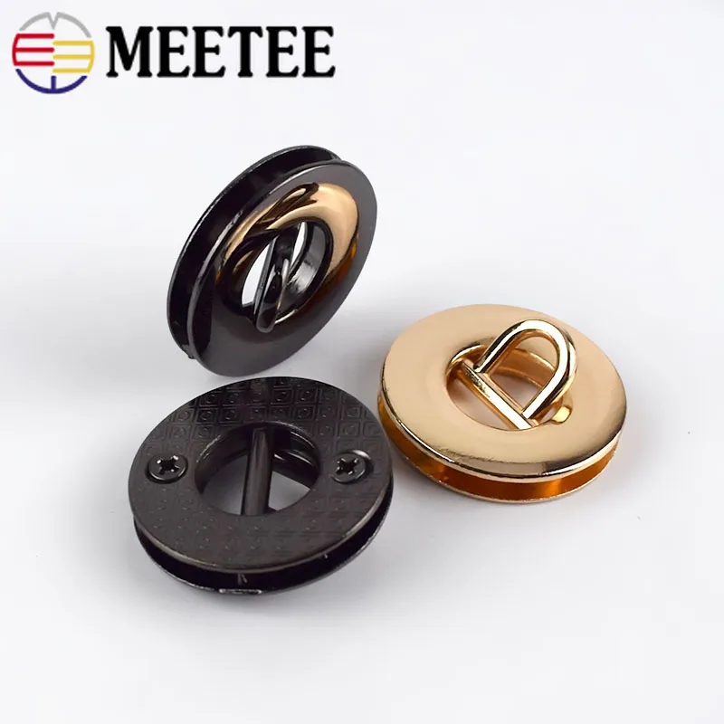 Металлические пряжки Meetee 13 мм с круглыми кольцами 5 шт. винтовая Пряжка для сумки