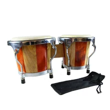 Bongo набор ручной стук барабана ударный инструмент ранние образовательные игрушки-YHB-3