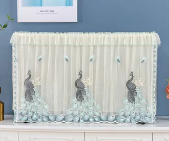 

Household Simple Fabric LCD Hanging Sitting Boot Does Not Take Lace TV Cover Dust Cover 50-Inch 55-Inch 65-Inch