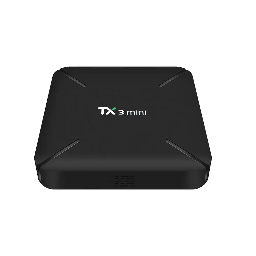 Мировое IPTV приставка TX3 мини Amlogic S905W Android 7,1 2G 16G 4K H.265 smart tv box с испанской Европой, Португалия live Android tv box
