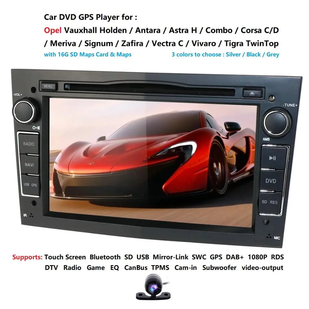 Discount 7inch AutoRadio 2din Car dvd Player For opel astra H vectra c zafira bcorsa c d G Meriva Vivaro Antara GPS Navigation  BT SWC 1