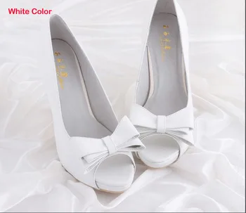 

2020 Summer Nude Color Stiletto Heel Dress Shoes Peep Toe Sandals Bowtie Patent Leather Lady Gorgeous Spring Shoes More Color