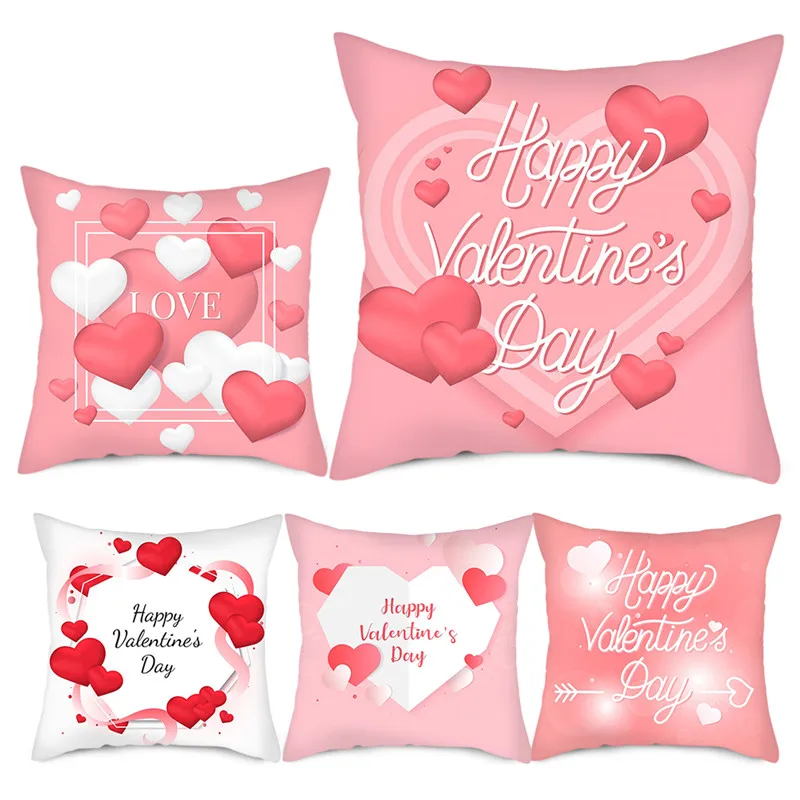 Розовая Наволочка на подушку Fuwatacchi декоративная наволочка для дома дивана