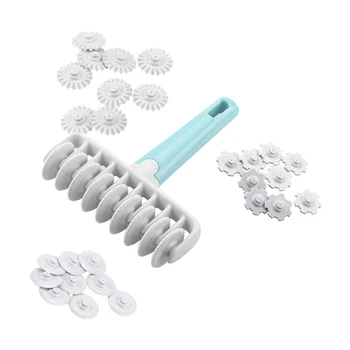 

Wheel Roller Pastry Mould Household Baking Pastry Tools Wheels Pie Pastry Dough Lattice Cutter,Kitchen Baking Tools