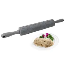 Рождественская Скалка тисненая Питьевая тестораскатка роликовый кухонный нож для выпечки