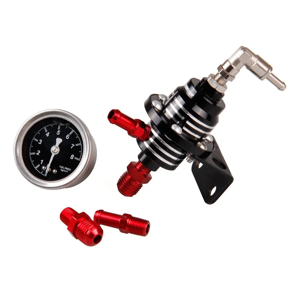 

Car Modification Universal Fuel Gasoline Pressure Regulator Fuel Pressure Regulator Turbocharger With Table