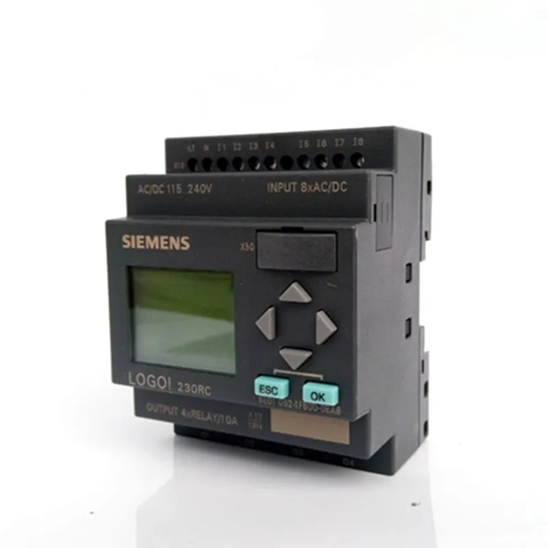 Или б/у 6ED1052-1FB00-0BA6 0BA5 логотип! 230RC, 8DI/4DO 115 V/230 V/реле 200 блоков PLC логический модуль контроллера