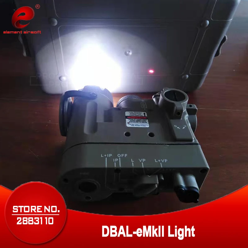 Element Airsoft DBAL светодиодный тактический вспышки светильник оружия пистолет EMKII IR