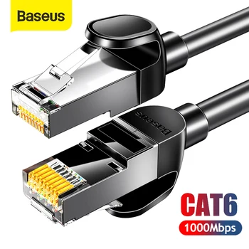 

Baseus Ethernet Cable Cat6 RJ45 Cable UTP Lan Cable for Computer Router RJ 45 Internet Cable 3m/5m/10m Network Cable Cord