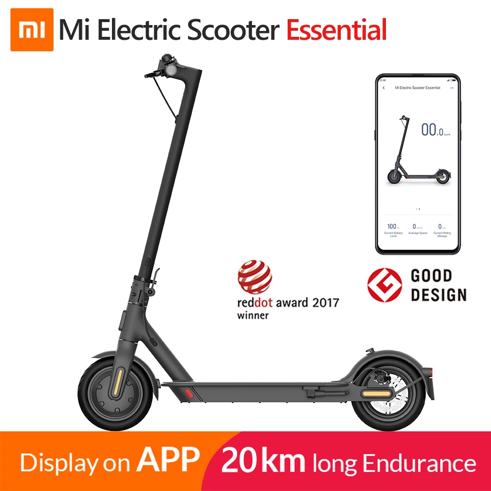 Xiaomi Mi Electric Scooter Lite MIJIA Smart E Scooter Skateboard Mini  Foldable Hoverboard Patinete Electrico Adult 20km Battery|Smart Remote  Control| - AliExpress