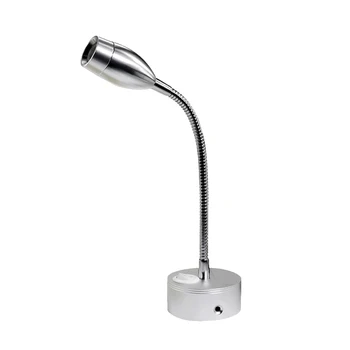 

12V 360 Degree Rotation Multipurpose Button Control Boats Led Campers Office Yacht Portable Bed Lamp RV Reading Light Eye Care