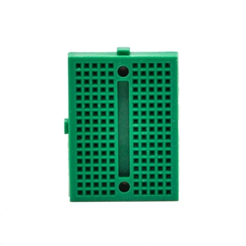 Green SYB-170 миниатюрный беспаечный прототип 35*47*8,5 мм экспериментальный тестовый Макет 170 точки связи для arduino diy kit - Цвет: Green