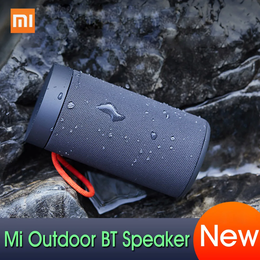 Xiaomi Bluetooth динамик наружный портативный Bluetooth 5,0 Колонка Беспроводная коробка водонепроницаемый Xiaomi радио динамик шумоподавление