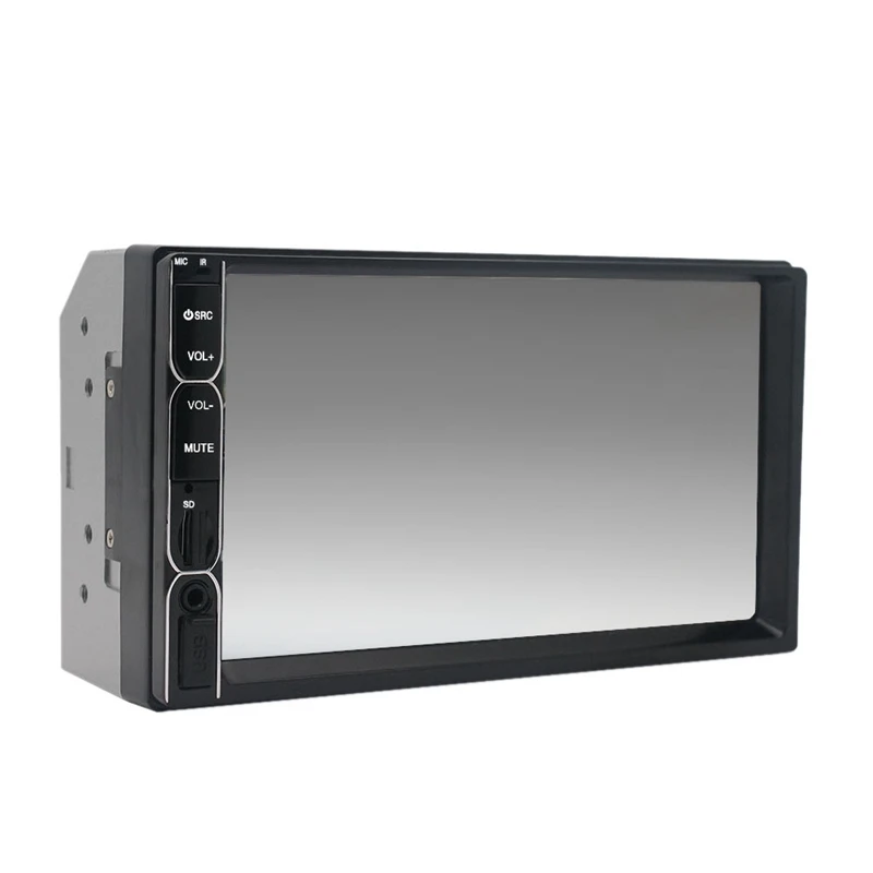 7081B 2 Din Автомобильный Радио 7 дюймов плеер Mp5 Пресс Sn Bluetooth мультимедийный