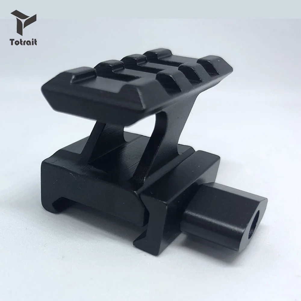 Picatinny Rail Weaver Scope Mount Rail 3 слота 20 мм рельсовая область адаптера крепления для страйкбола охотничьего прицела аксессуары