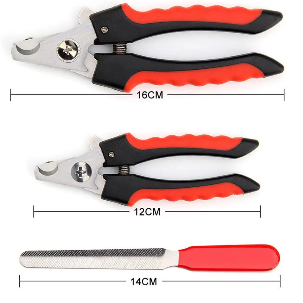 HobbyLane Stainless Steel Pet Nail Claw Clippers Trimmer Scissors Grooming Cutters for Pet Dog