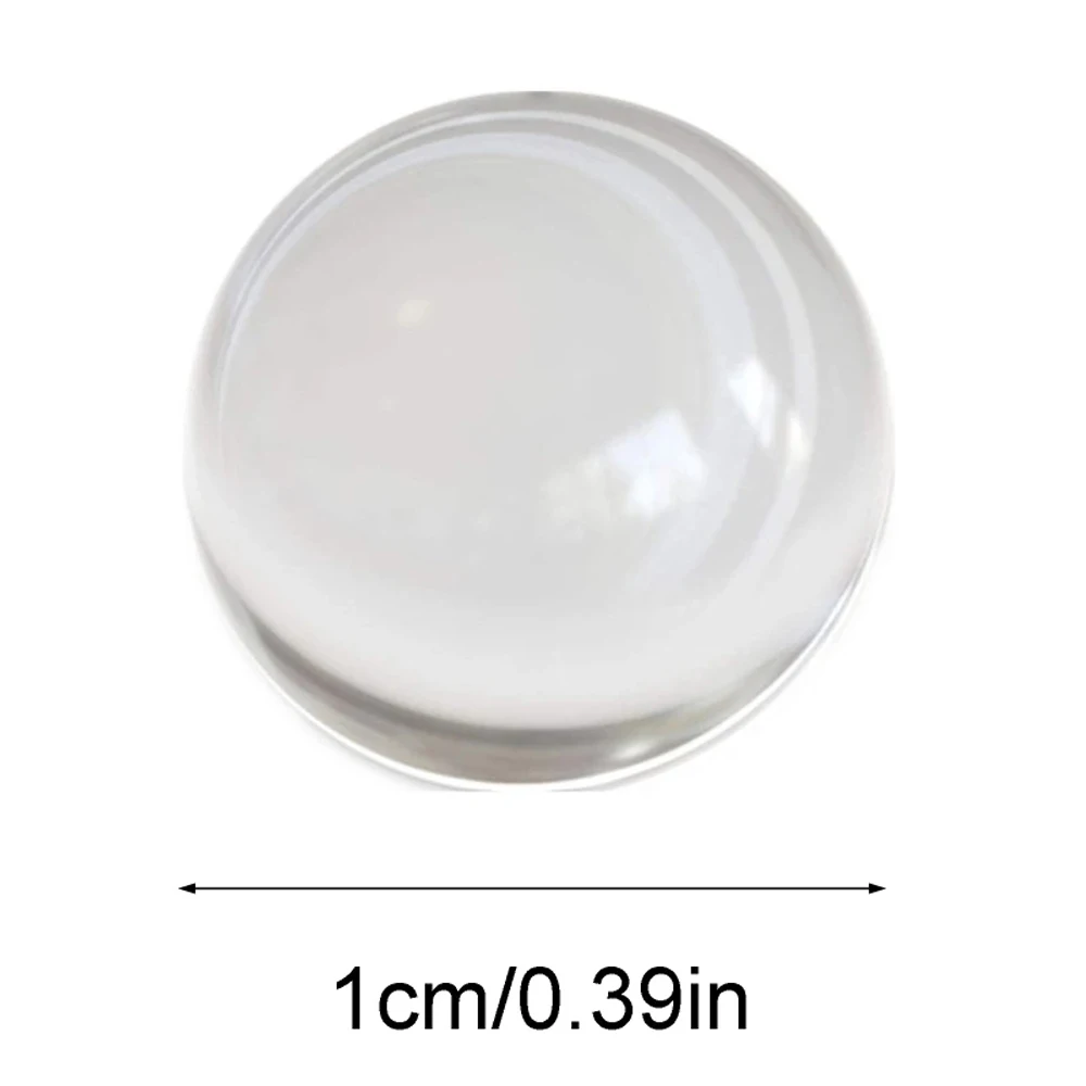 20pcs 10mm 14mm 16mm Glass Balls Transparent Solid Marble for Slingshot Shooting & Marble Track & Traditional Marbles Games 6