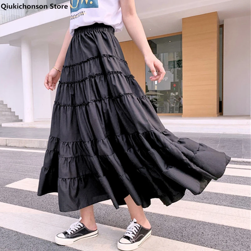 Black summer skirt Clearance