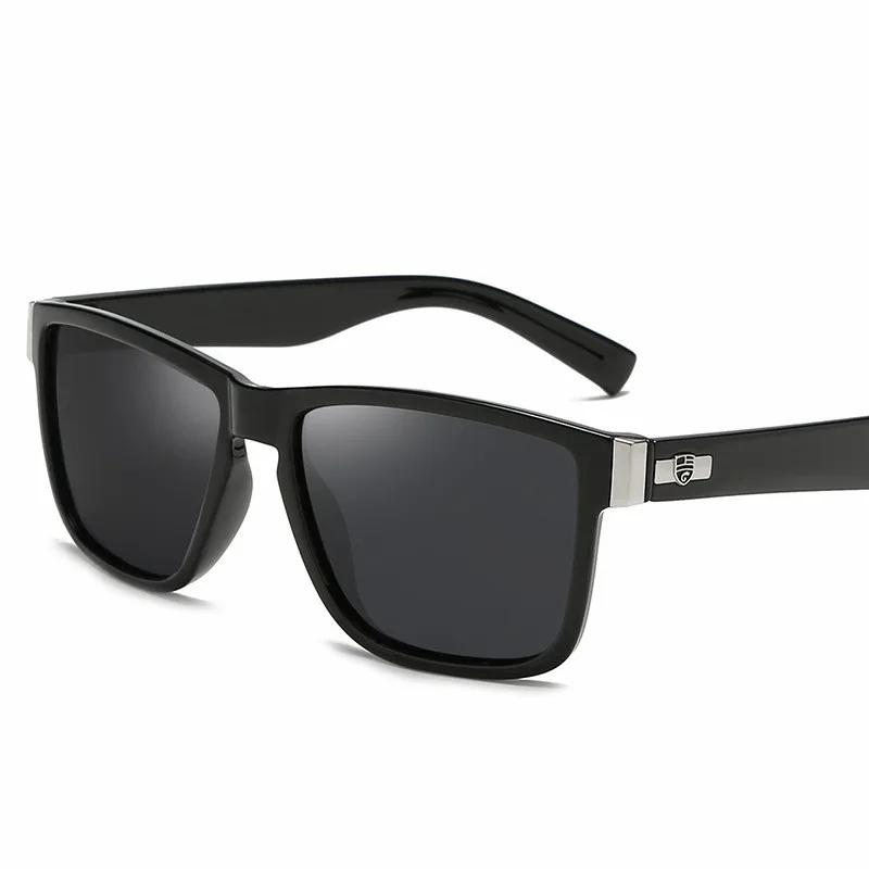 YMT04446 Men's Square Frame Polaroid Sun Glasses Rectangle TR90