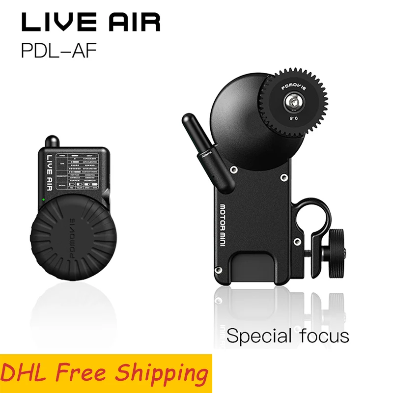 

PDMOVIE LIVE AIR Bluetooth Wireless Follow Focus System For Zhiyun Crane 2 DJI RoninS RONINS AK2000 AK4000 Zhiyun Crane2