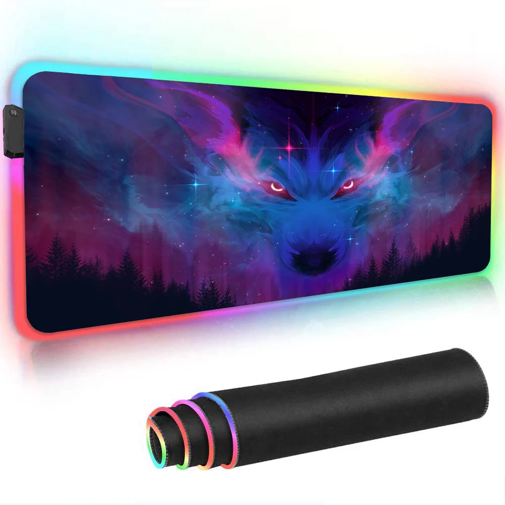 

Mousepad Rgb Led Com Luz De Fundo, Acessórios Para Jogos, Tapete Para Mouse, Xxg Led Pad Led Light Mouse Pad Led Gamer Light Mat