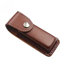 Многофункциональный чехол из искусственной кожи с ножнами и застежкой-защелкой, держатель для походов, охотничьих ножей, футляр, Карманный чехол, кобура, петля для ремня