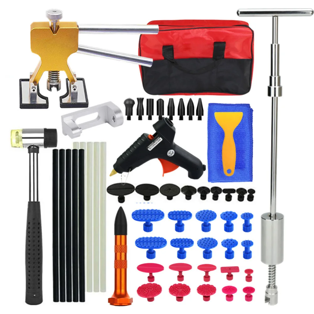 

Car Tool Paintless Dent Repair Door Edge Removel Hammer Dent Lifter PDR glue Tab Kit for hai damage dent remover tools