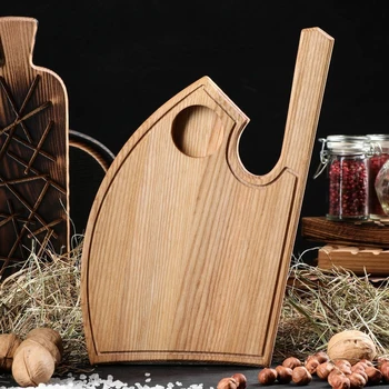 

Cutting board, author's "Ax", 32 x 18 cm, solid ash