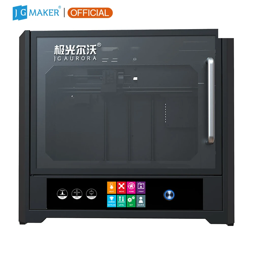 JGMAKER 3D Printer A6 Print Size 300*200*200mm High Precision Quiet Printing Filament Run Out Detection 3D Machine JGAURORA