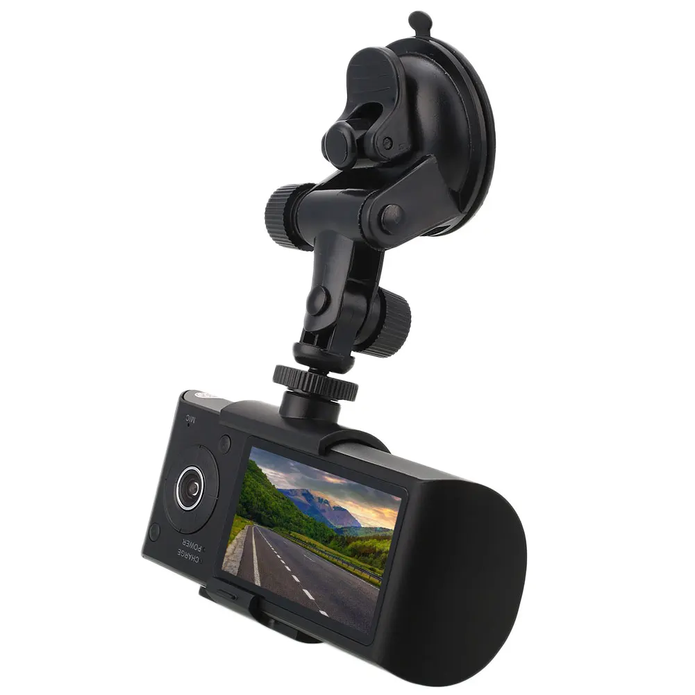 Автомобильный видеорегистратор X3000/R300 с двумя объективами HD 1080P DVR