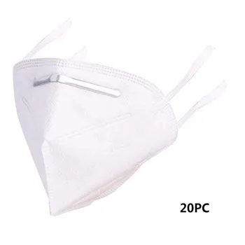 

Face Cover Disposable Respirator Safety Cover Dust Cover Adjustable 15/20PC face maskswashable and reusable Facemask mascarillas