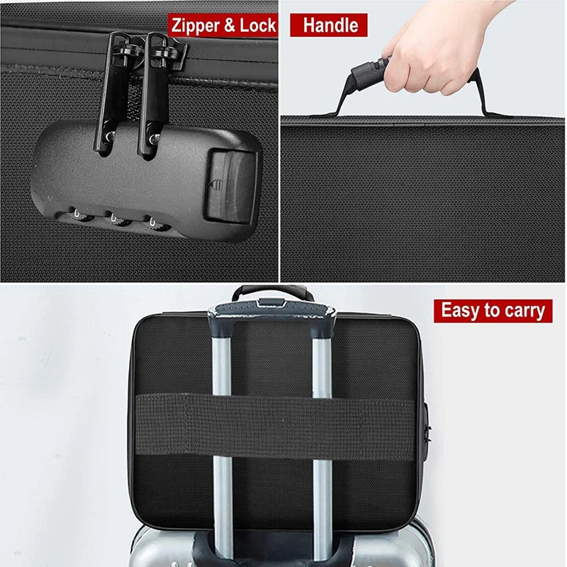 Minimal Luggage Bag with Lock - Image 5