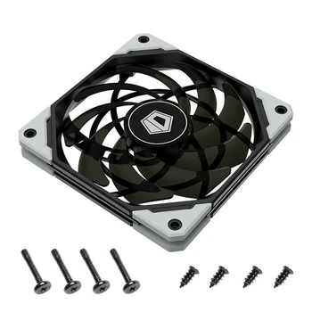 

Slim Silent PWM PC Case Fan Computer CPU Cooler Radiator Fan for ID-COOLING 12015XT Household Computer Safety Parts