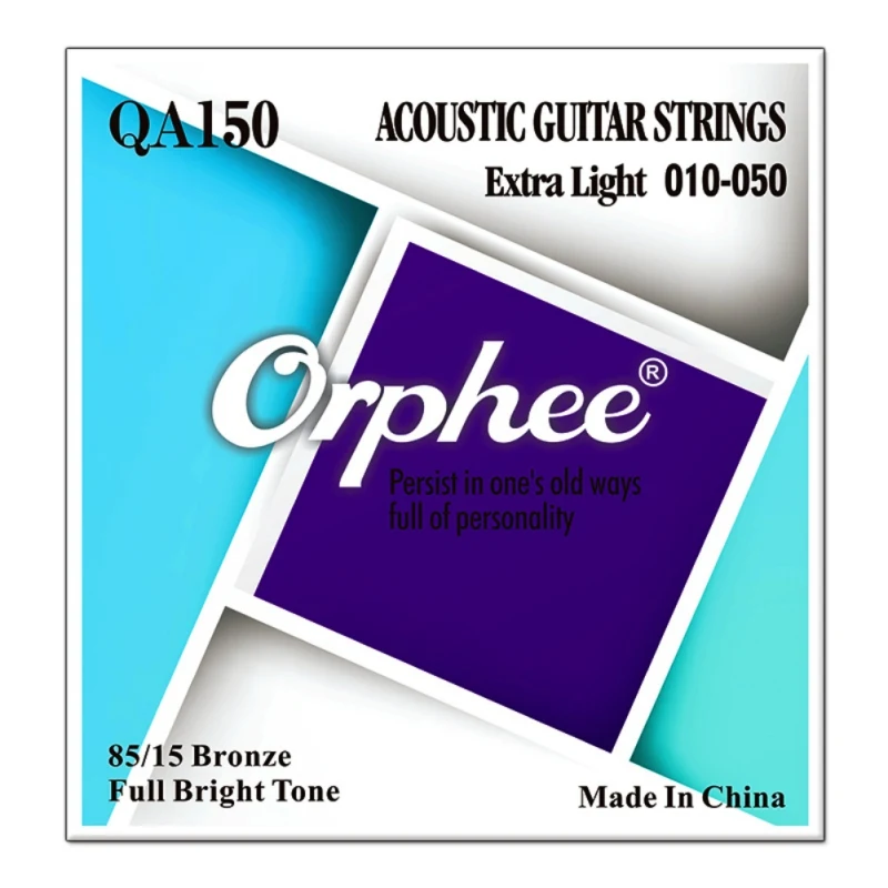 Orphee Струны для акустической гитары, электрические Струны для бас-гитары, светильник с нормальным шестиугольным нано покрытием, ядро из никелевого сплава, электрические басовые части