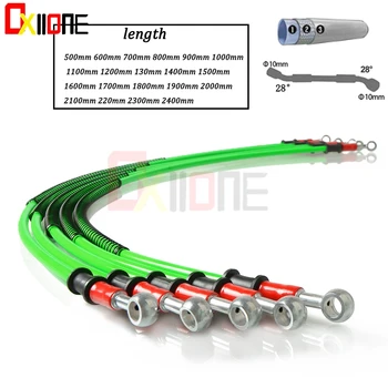 

Motorcycle Brake Hose part Stainless Steel Motorbike Brake Clutch Oil Hose Line Pipe For Kawasaki Klx250s VERSYS 650 VERSYS 1000