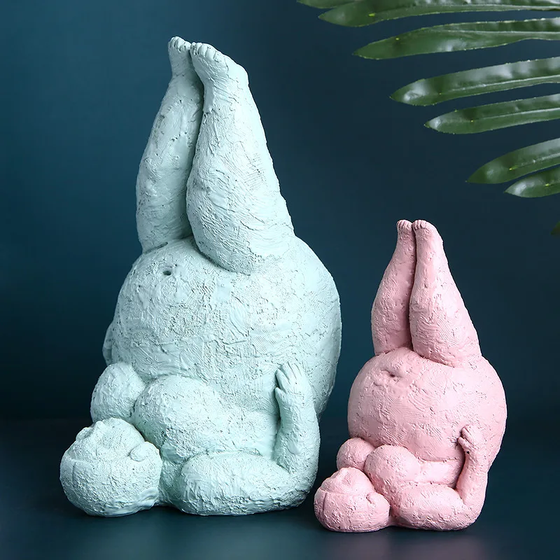 Абстрактная фигурка йоги Художественная Скульптура толстая женская статуя