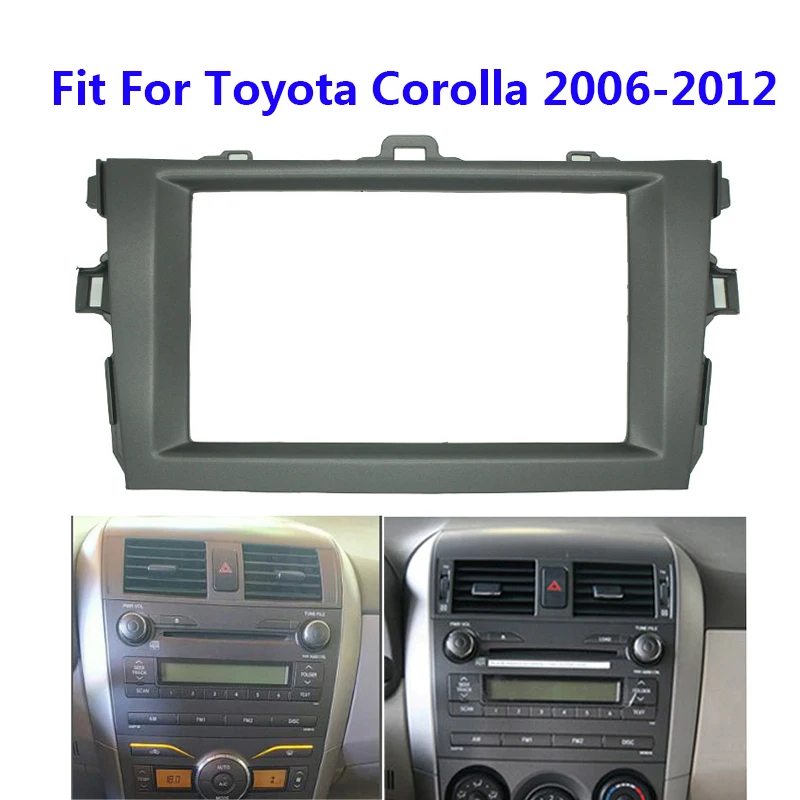 Автомобильный радиоприемник Fascia Для Toyota Corolla 2006-2012 автомобильный