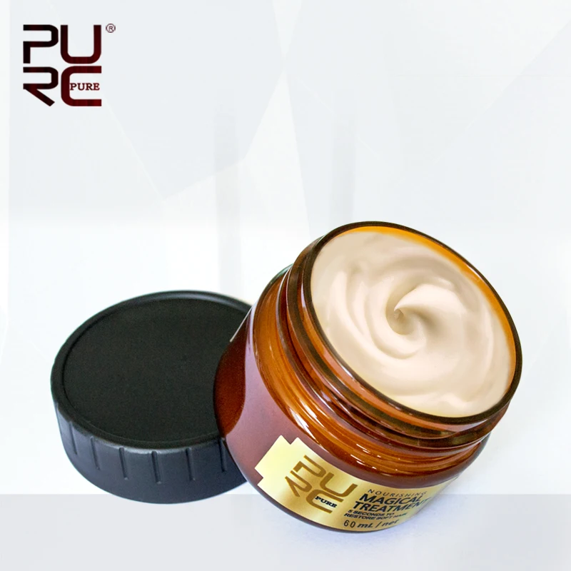 PURC Brazilian keratin 12% formalin 300ml keratin treatment set & magical hair mask repair damage hair make hair smooth & shine