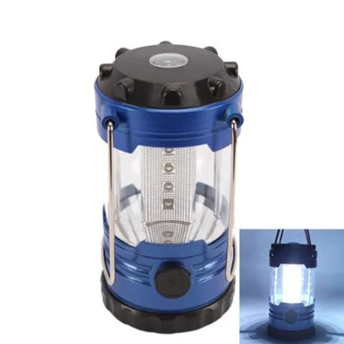 

ABUI- 12 LED Portable Camping Camp Lantern Light Lamp with Compass