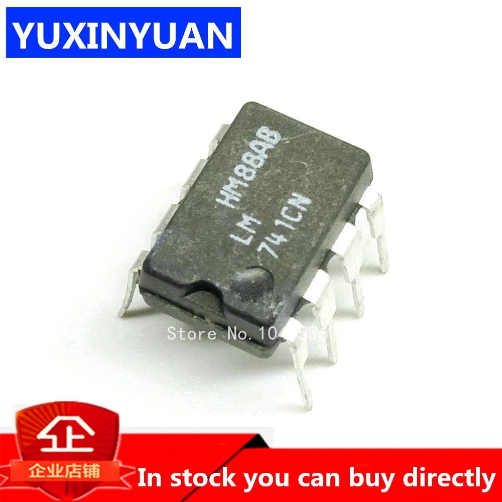 10 шт./лот LM741CN LM741 DIP8 IC чип в наличии|ic chip|lot lotlot 10pcs |