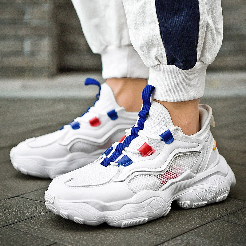 Men's Winter Latest Running Shoes Breathable Outdoor Sneakers Men Lightweight Gym Running Shoes Tourism Jogging J3-23