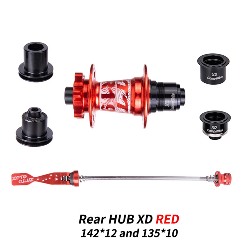 

Bike Hub 32 Hole Thru Axle Quick Release For 142 12 100 135 XD /HG Accessories