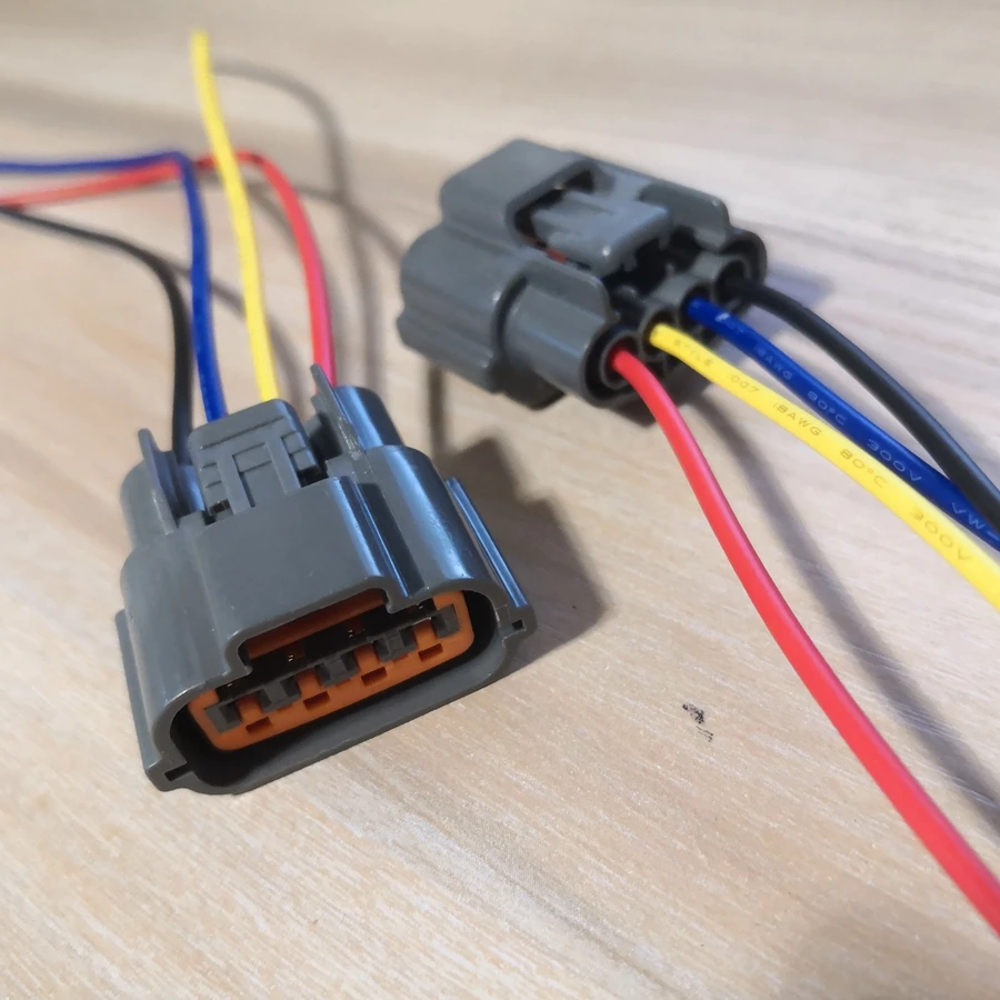 ALTERNATOR REPAIR PLUG HARNESS 2WIRE PIN PIGTAIL CONNECTOR FOR MITSUBISHI DOHC Car & Truck