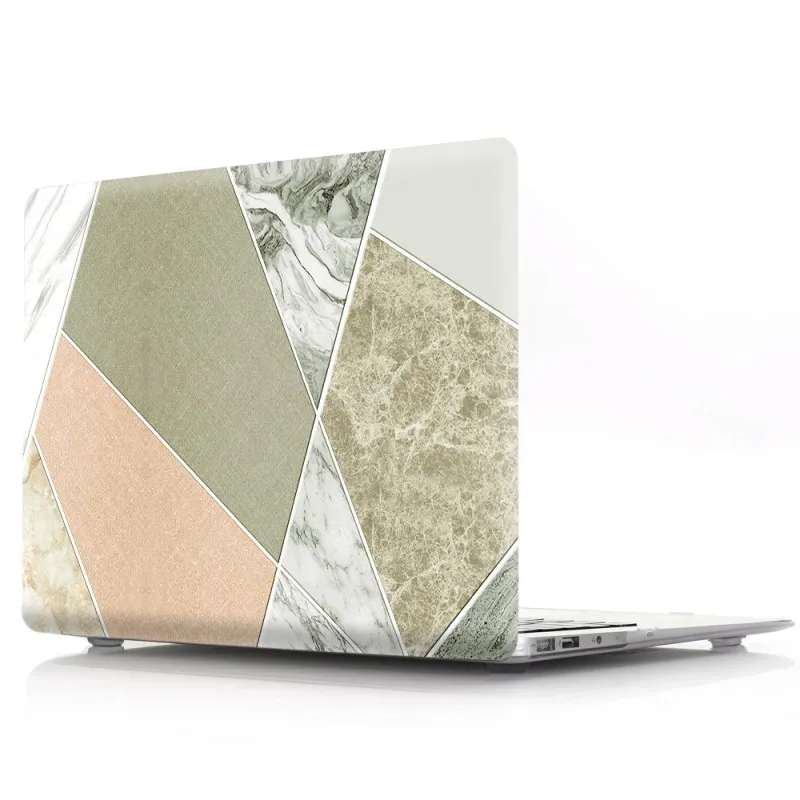 2 Мраморный чехол для ноутбука MacBook Air 13 дюймов A1466 чехол жесткий ПВХ защита Funda для Mac Book Air 13 A1466 A1369 чехол под мрамор - Цвет: 2