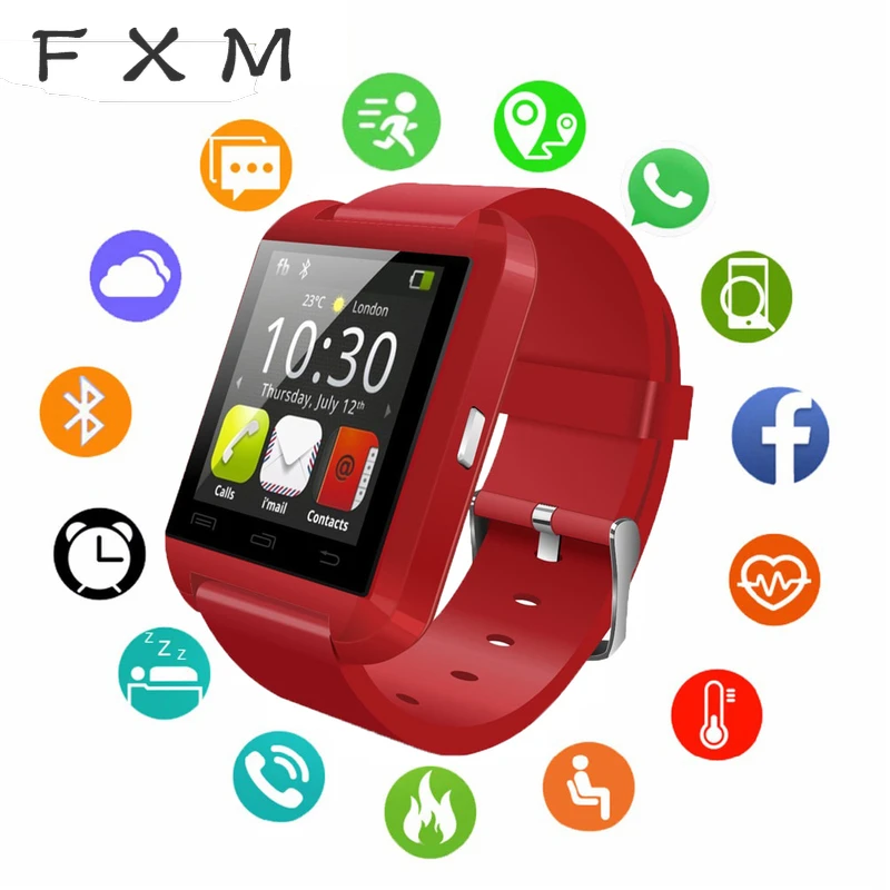 

Smartwatch Men Women Bluetooth Smart Clock for iPhone IOS Android Smart Phone Wear Clock Portable Device Smartwatch PK GT08 DZ09
